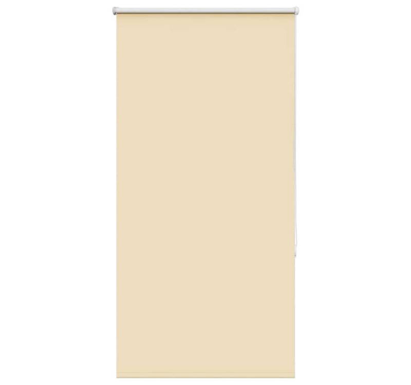 Verdunklungsrollo, vidaXL, Verdunkelungsrollo Beige 75x130cm Stoffbreite 70,7 cm Polyester von vidaXL