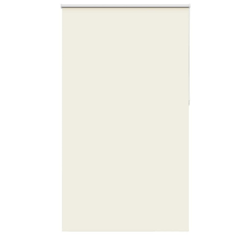Verdunklungsrollo, vidaXL, Verdunkelungsrollo Cremeweiß 140x210cm Stoffbreite 136,6cm von vidaXL
