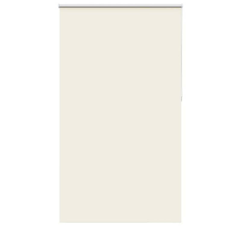 Verdunklungsrollo, vidaXL, Verdunkelungsrollo Cremeweiß 140x210cm Stoffbreite 136,6cm von vidaXL