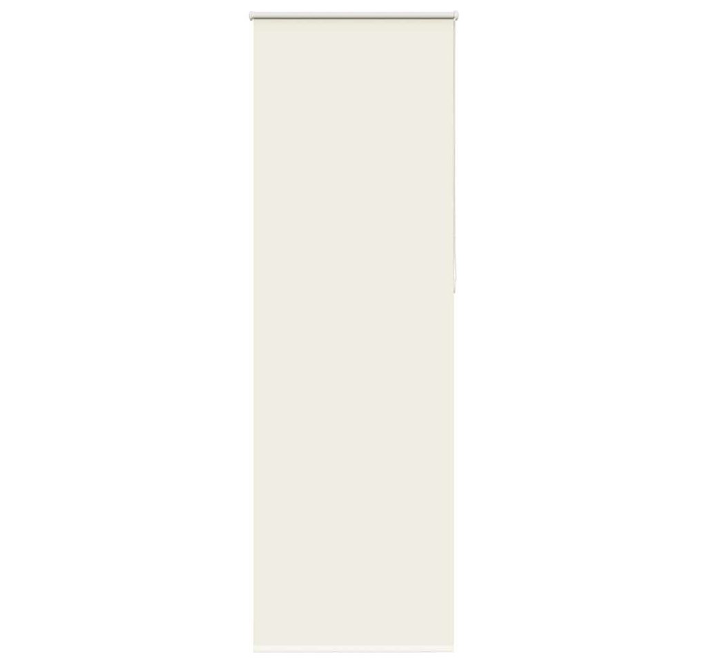 Verdunklungsrollo, vidaXL, Verdunkelungsrollo Cremeweiß 75x210cm Stoffbreite 70,7 cm von vidaXL