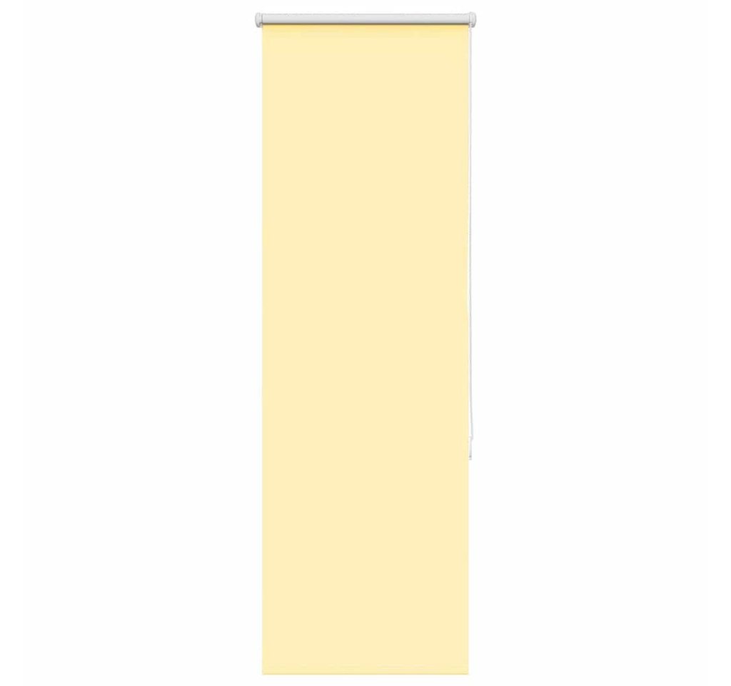 Verdunklungsrollo, vidaXL, Verdunkelungsrollo Gelb 50x175 cm Stoffbreite 45,7 cm Polyester von vidaXL
