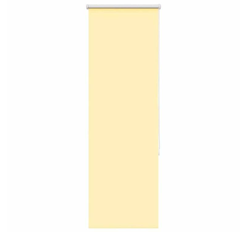 Verdunklungsrollo, vidaXL, Verdunkelungsrollo Gelb 50x175 cm Stoffbreite 45,7 cm Polyester von vidaXL
