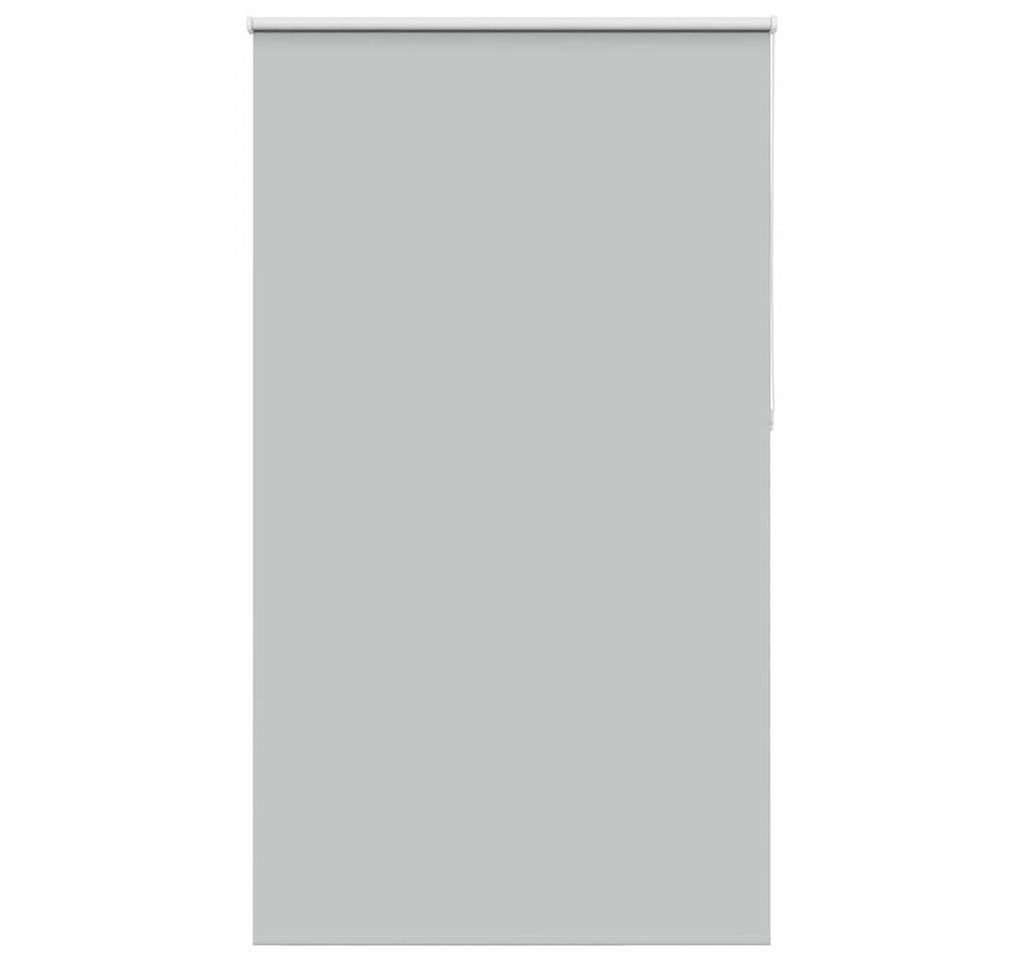 Verdunklungsrollo, vidaXL, Verdunkelungsrollo Hellgrau 135x210cm Stoffbreite 131,6cm von vidaXL