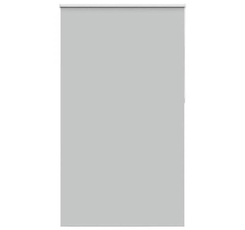 Verdunklungsrollo, vidaXL, Verdunkelungsrollo Hellgrau 135x210cm Stoffbreite 131,6cm von vidaXL