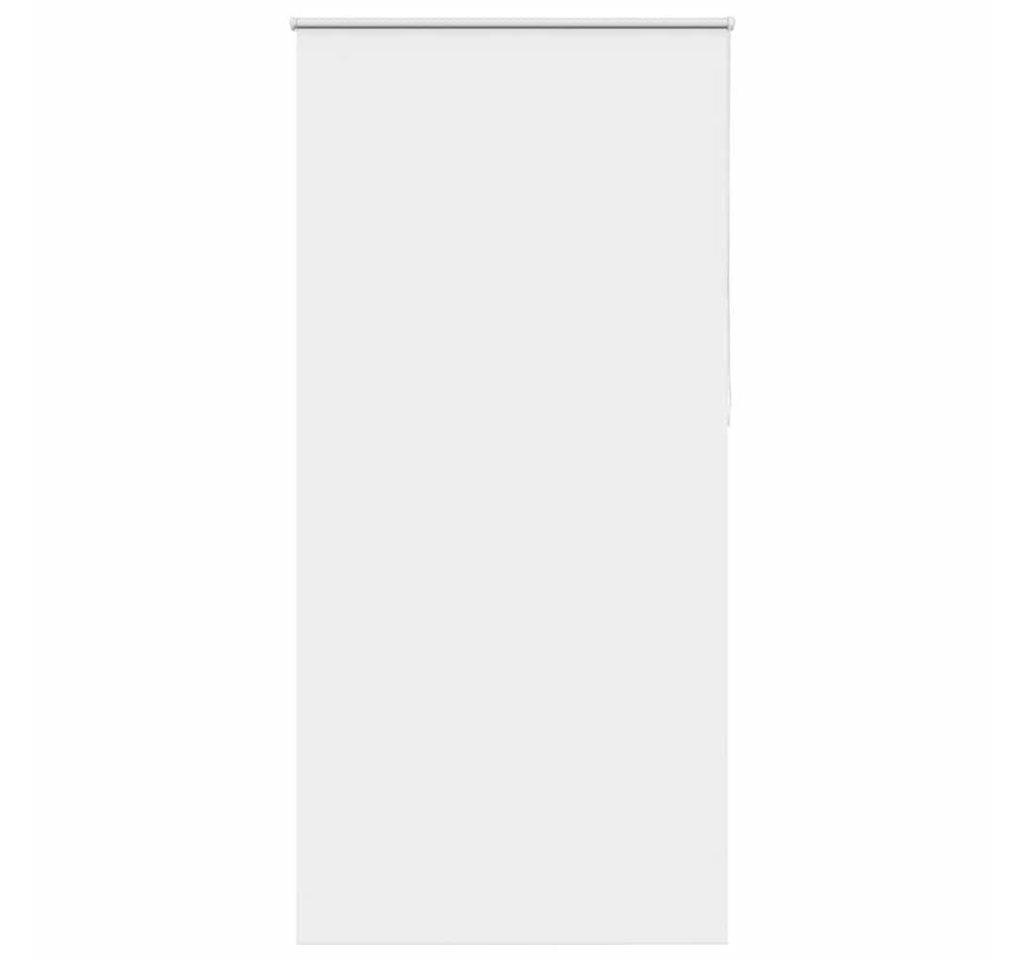 Verdunklungsrollo, vidaXL, Verdunkelungsrollo Weiß 105x210 cm Stoffbreite 100,7 cm von vidaXL