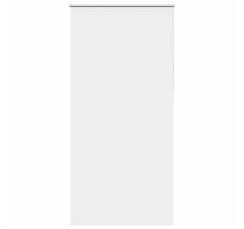 Verdunklungsrollo, vidaXL, Verdunkelungsrollo Weiß 105x210 cm Stoffbreite 100,7 cm von vidaXL