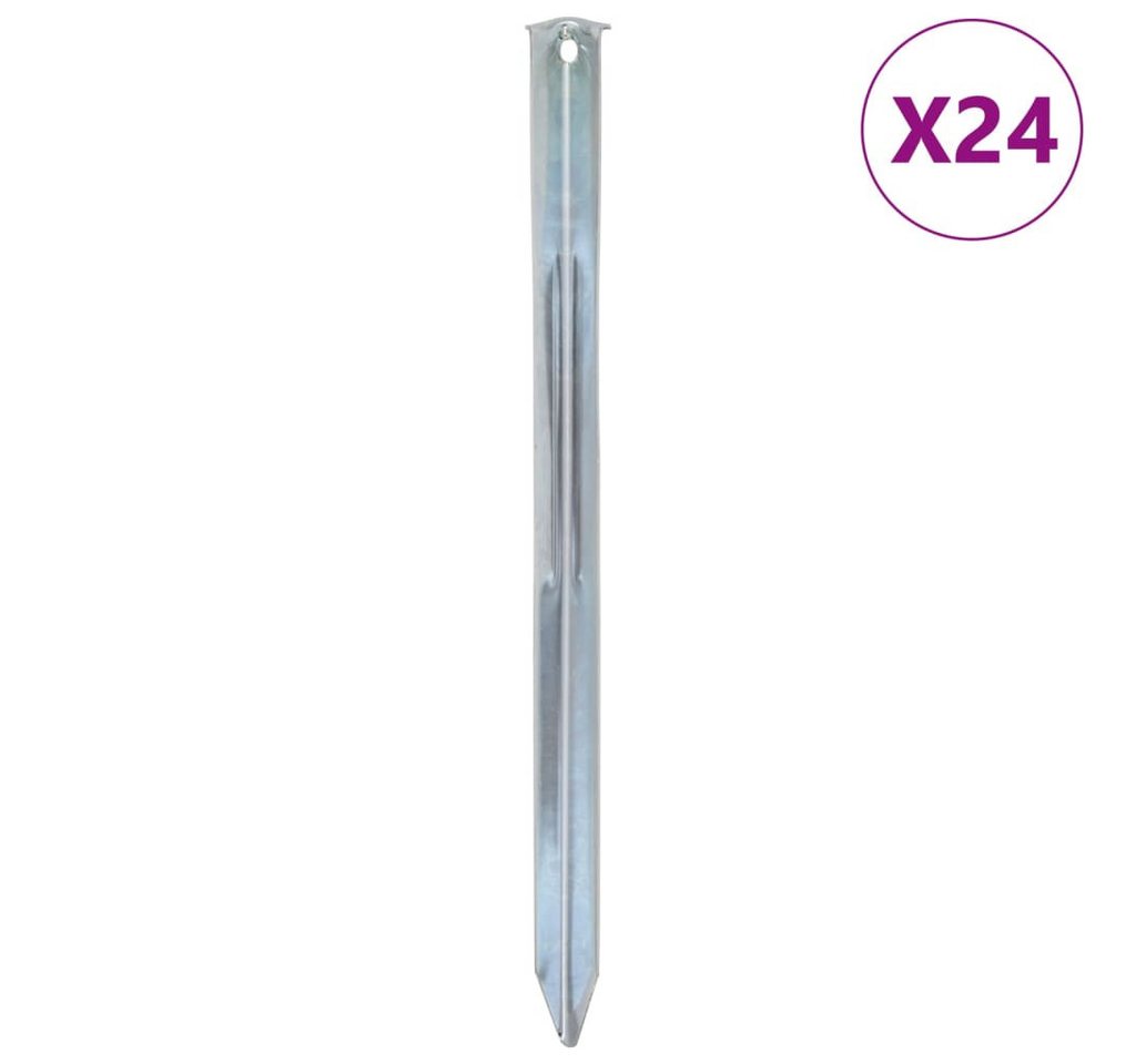 vidaXL Zeltteppiche Zeltheringe 24 Stk. 30 cm Ø20 mm Verzinkter Stahl vidaXL Zeltteppiche Zeltheringe 24 Stk. 30 cm Ø20 mm Verzinkter Stahl von vidaXL