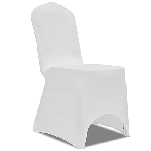 vidaXL 100x Stuhlhusse Strechhusse Stretch Stuhlbezug Stuhlüberzug Stuhlhussen Stuhlüberwurf Stuhl Husse Hussen Bezug Universell Hochzeit von vidaXL