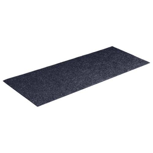 vidaXL 15x Treppenmatte Selbstklebend Rechteckig Treppenschutz Treppenmatten Stufenmatten Treppenteppich Treppenschoner 60x25cm Graublau von vidaXL