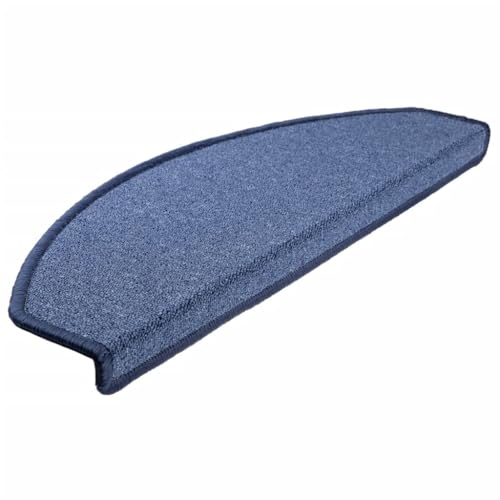 vidaXL 15x Treppenmatte Stufenmatte Stufenschoner Treppenschoner Treppenteppich Treppenschutz Matte Matten Teppich Halbrund rutschfest Blau 65x24x4 cm vidaXL 15x Treppenmatte Stufenmatte Stufenschoner Treppenschoner Treppenteppich Treppenschutz Matte Matten Teppich Halbrund rutschfest Blau 65x24x4 cm von vidaXL