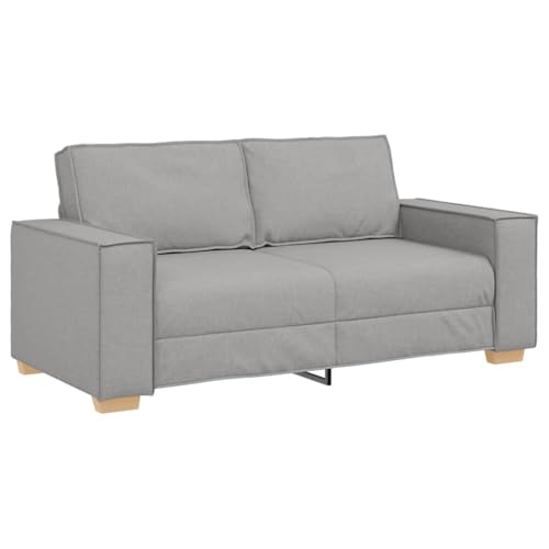 vidaXL 2-Sitzer Sofa Wolkengrau 140 cm Stoff vidaXL 2-Sitzer Sofa Wolkengrau 140 cm Stoff von vidaXL