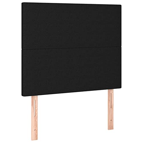vidaXL 2X Kopfteil Polsterkopfteil Bettkopfteil für Bett Betthaupt Bettgestell Bettrahmen Bettzubehör Schlafzimmer Schwarz 90x5x78/88cm Stoff vidaXL 2X Kopfteil Polsterkopfteil Bettkopfteil für Bett Betthaupt Bettgestell Bettrahmen Bettzubehör Schlafzimmer Schwarz 90x5x78/88cm Stoff von vidaXL