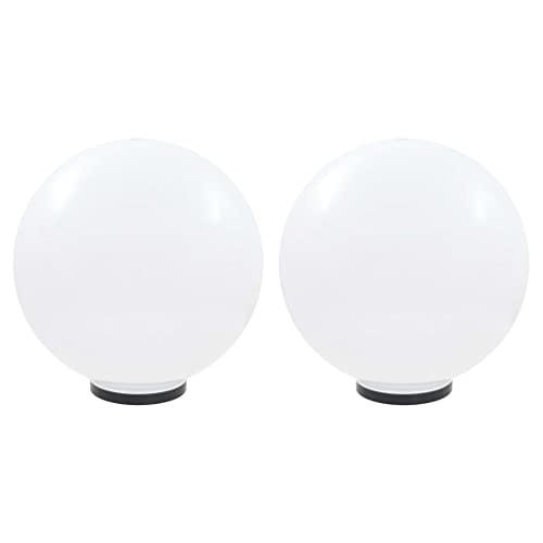 vidaXL 2x LED Gartenleuchte Kugelleuchte Kugellampe Lichtkugel Gartenkugel Leuchtkugel Außenlampe Gartenlampe Außenleuchte Leuchte Lampe Garten 50cm PMMA vidaXL 2x LED Gartenleuchte Kugelleuchte Kugellampe Lichtkugel Gartenkugel Leuchtkugel Außenlampe Gartenlampe Außenleuchte Leuchte Lampe Garten 50cm PMMA von vidaXL
