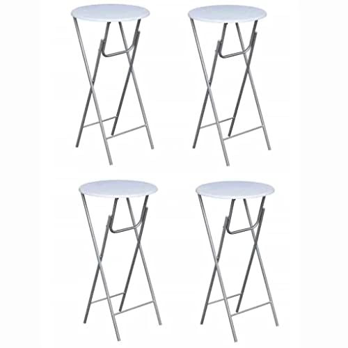 vidaXL 4X Stehtisch Klappbar Bartisch Bistrotisch Partytisch Biertisch Tisch von vidaXL