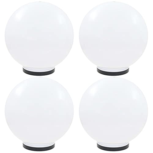 vidaXL 4X LED Gartenleuchte Kugelleuchte Kugellampe Lichtkugel Gartenkugel Leuchtkugel Außenlampe Gartenlampe Außenleuchte Leuchte Lampe Garten 40cm PMMA vidaXL 4X LED Gartenleuchte Kugelleuchte Kugellampe Lichtkugel Gartenkugel Leuchtkugel Außenlampe Gartenlampe Außenleuchte Leuchte Lampe Garten 40cm PMMA von vidaXL