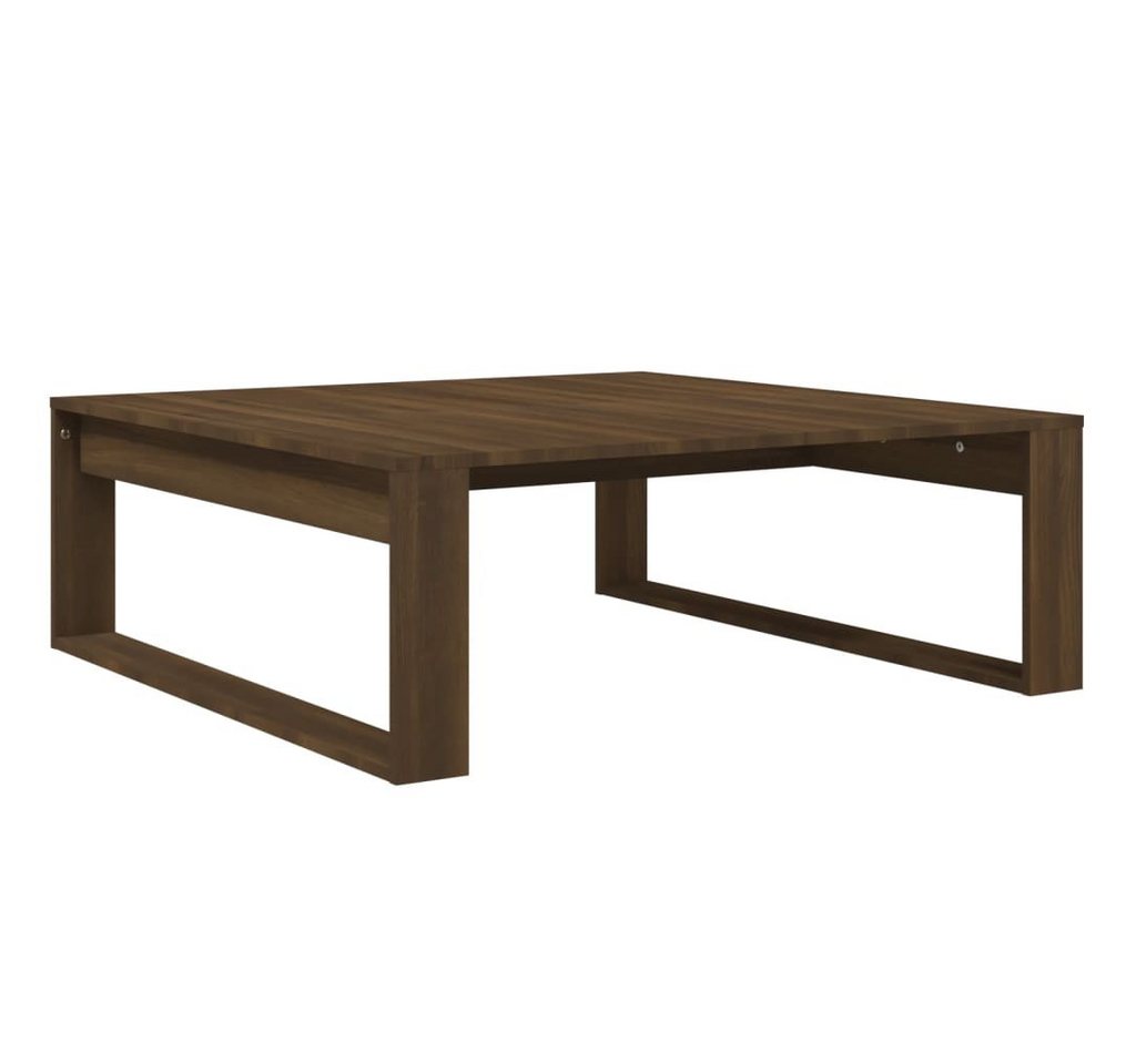 vidaXL Ablagetisch, Couchtisch Braun Eiche 100x100x35 cm Holzwerkstoff von vidaXL