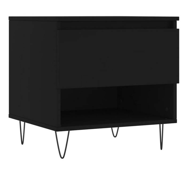 vidaXL Ablagetisch, Couchtisch Schwarz 50x46x50 cm Holzwerkstoff von vidaXL