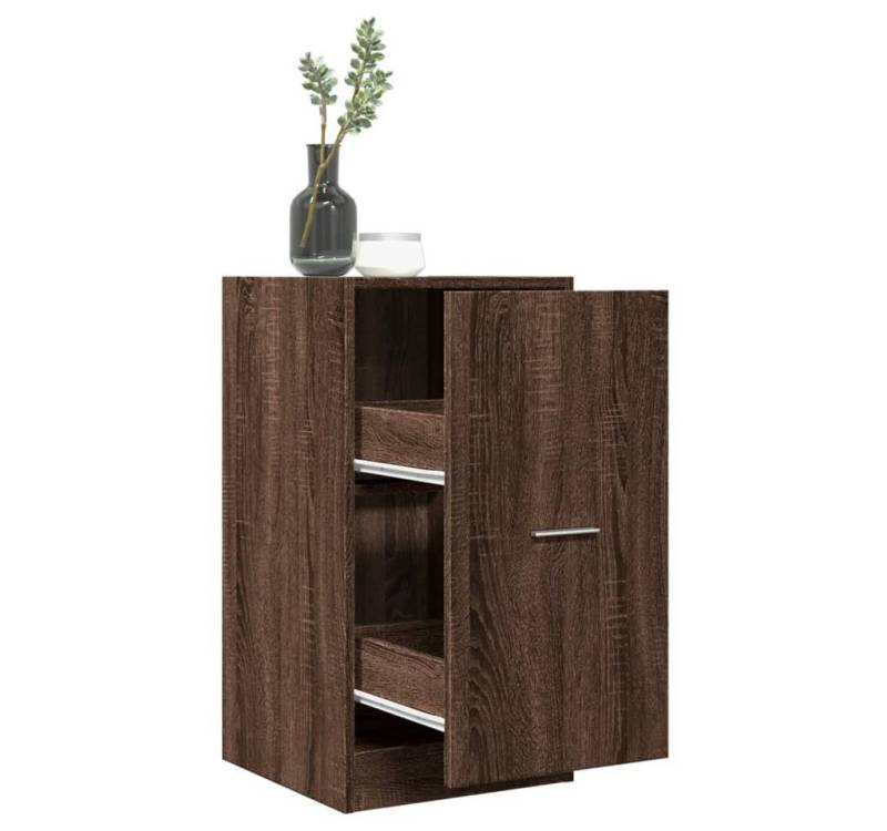 vidaXL Aktenschrank Apothekerschrank Braun Eichen-Optik 40x41x77,5 cm Spanplatte von vidaXL