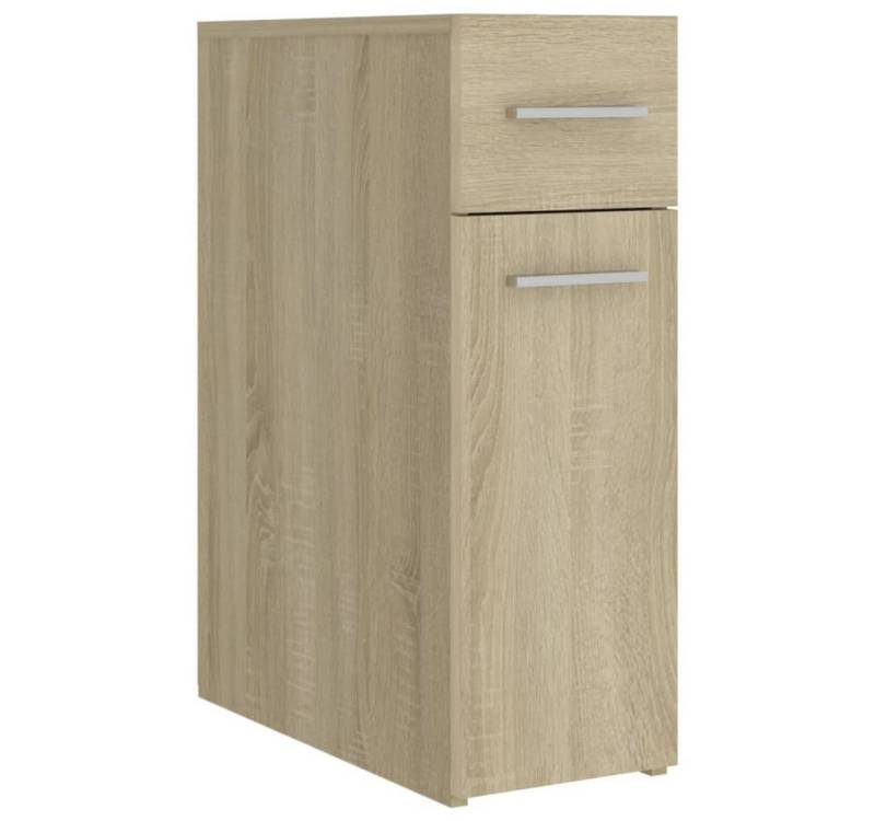 vidaXL Aktenschrank Apothekerschrank Sonoma Eiche 20x45,5x60 cm Spanplatte von vidaXL
