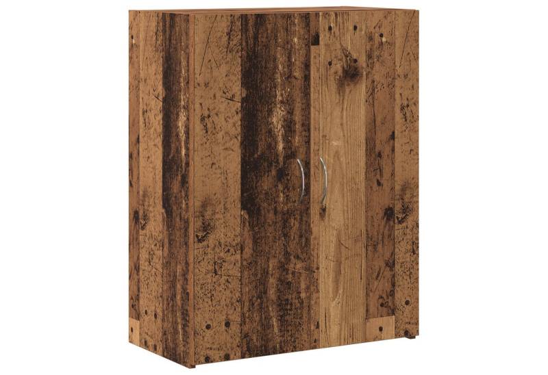 vidaXL Aktenschrank Büroschrank Alter Holz 60 x 32 x 77,5 cm - Spanplatten (1-St) von vidaXL