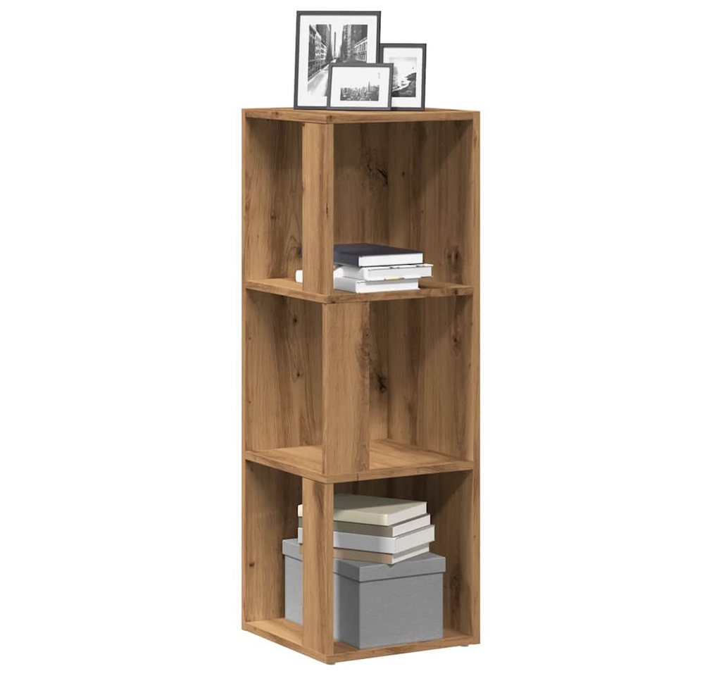 vidaXL Aktenschrank Eckregal Artisan-Eiche 33x33x100 cm Holzwerkstoff vidaXL Aktenschrank Eckregal Artisan-Eiche 33x33x100 cm Holzwerkstoff von vidaXL