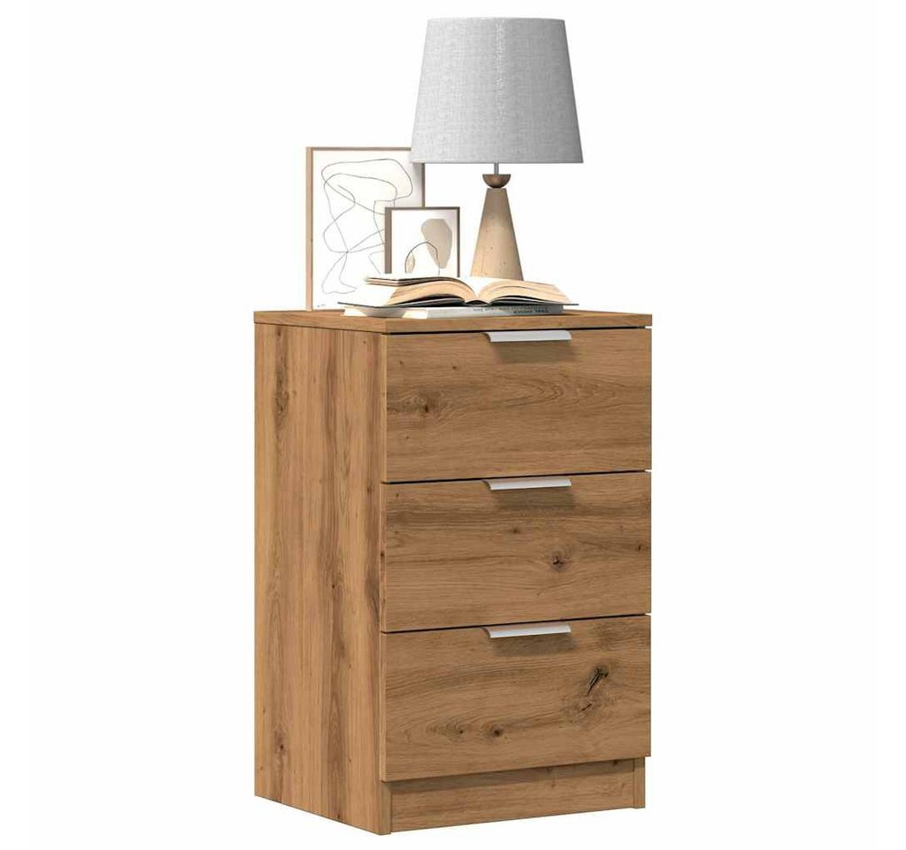 vidaXL Aktenschrank Nachttische 2 Stk Artisan-Eiche 40x36x65 cm Holzwerkstoff vidaXL Aktenschrank Nachttische 2 Stk Artisan-Eiche 40x36x65 cm Holzwerkstoff von vidaXL