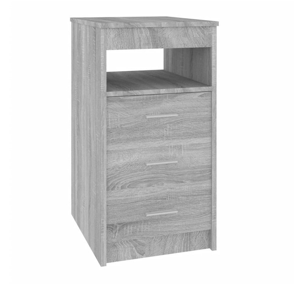 vidaXL Aktenschrank Sideboard mit Schubladen Grau 40x50x76 cm Spanplatte vidaXL Aktenschrank Sideboard mit Schubladen Grau 40x50x76 cm Spanplatte von vidaXL