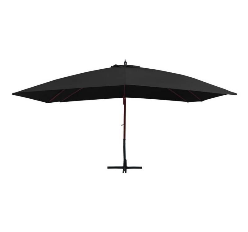 vidaXL Ampelschirm, Sonnenschirm mit Holzmast 400×300 cm Schwarz vidaXL Ampelschirm, Sonnenschirm mit Holzmast 400×300 cm Schwarz von vidaXL