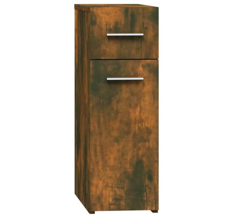 vidaXL Apothekerschrank Mehrzweckschrank Räuchereiche 20x45,5x60 cm Holzwerkstoff von vidaXL