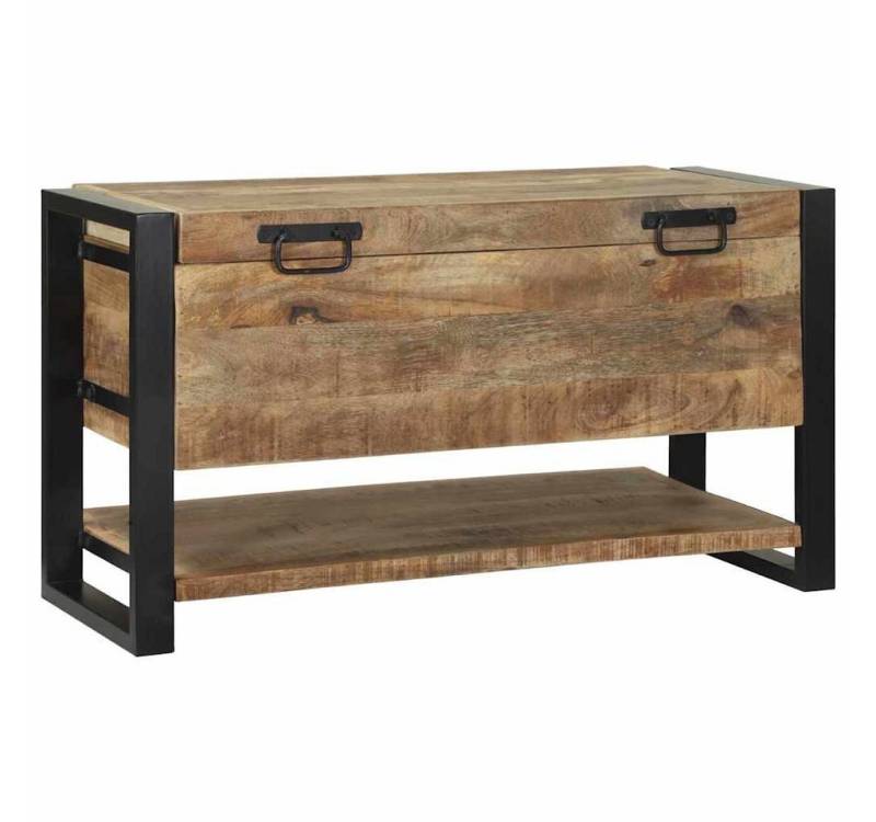 vidaXL Aufbewahrungsbox Aufbewahrungsbox Braun 80 x 35 x 45 cm Massivholz (1 St) von vidaXL