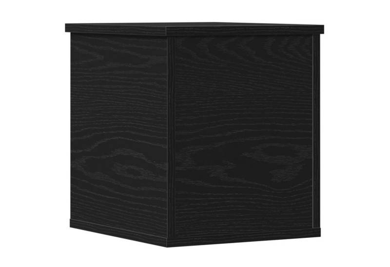 vidaXL Aufbewahrungsbox Aufbewahrungsbox Schwarz Eiche 30x35x35 cm Holzwerkstoff (1 St) von vidaXL