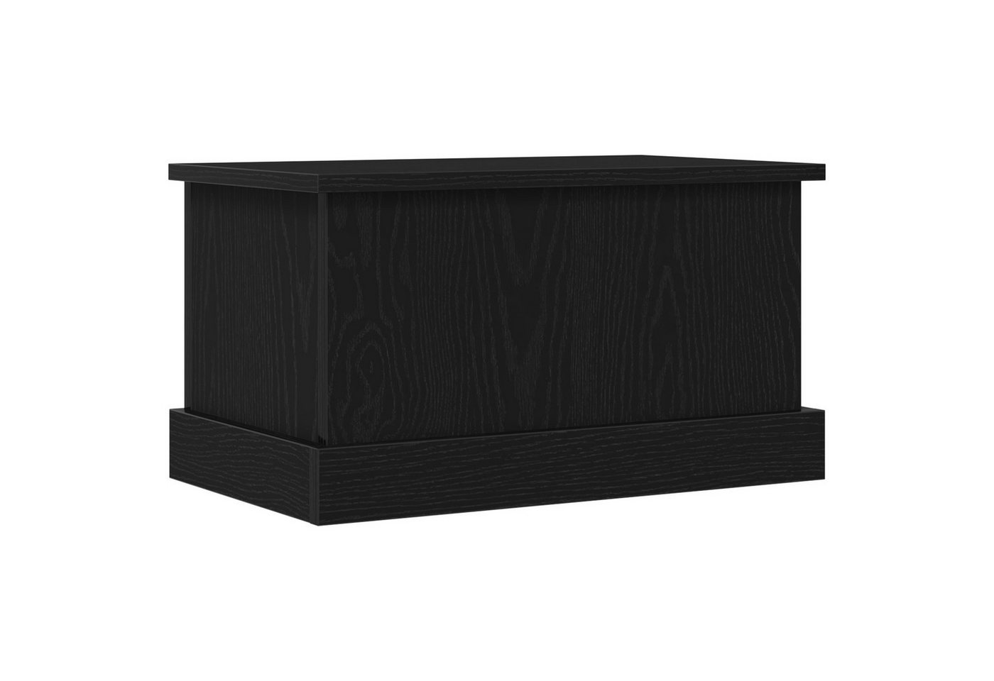 vidaXL Aufbewahrungsbox Aufbewahrungsbox Schwarz Eiche 50x30x28 cm Holzwerkstoff (1 St) von vidaXL