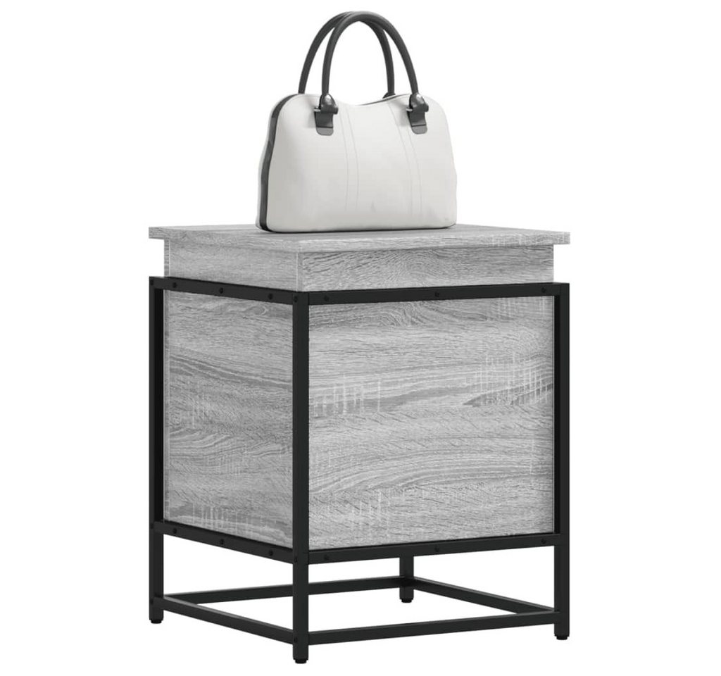 vidaXL Aufbewahrungsbox Aufbewahrungsbox mit Deckel Grau Sonoma 40x40x51,5 cm vidaXL Aufbewahrungsbox Aufbewahrungsbox mit Deckel Grau Sonoma 40x40x51,5 cm von vidaXL