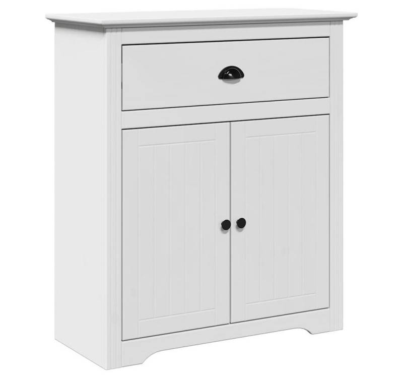 vidaXL Aufbewahrungsbox Flurschrank BODO Weiß 80x35x90 cm (1 St) von vidaXL