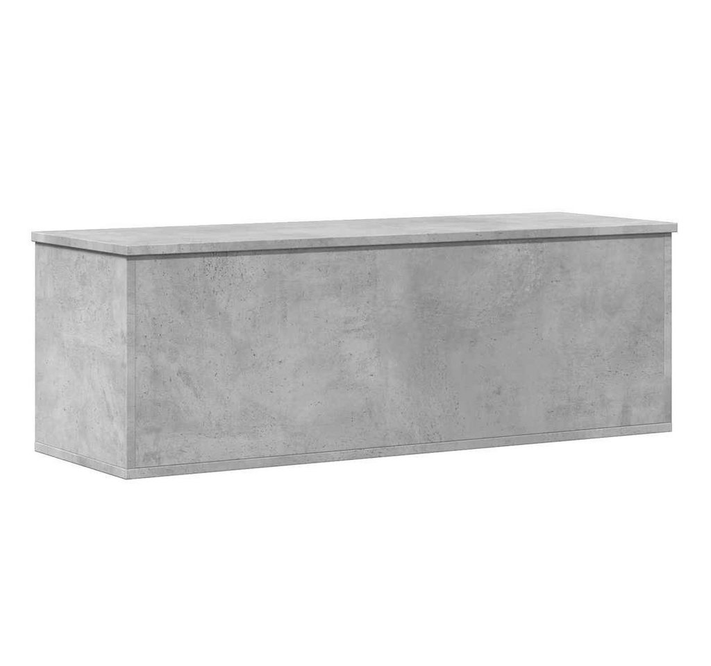 vidaXL Aufbewahrungsbox Truhe Betongrau 102x35x35 cm Holzwerkstoff (1 St) von vidaXL