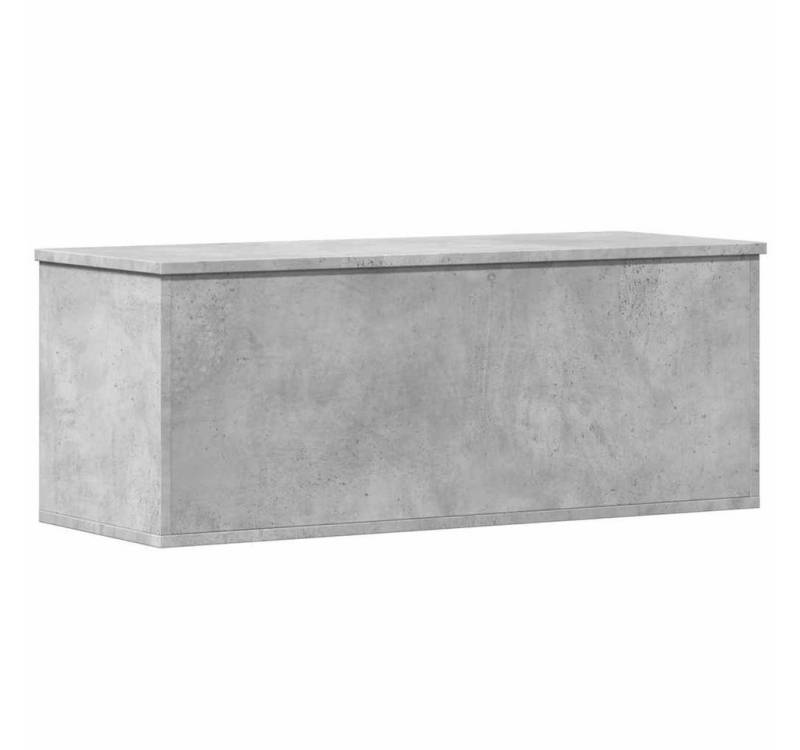 vidaXL Aufbewahrungsbox Truhe Betongrau 90x35x35 cm Holzwerkstoff (1 St) von vidaXL