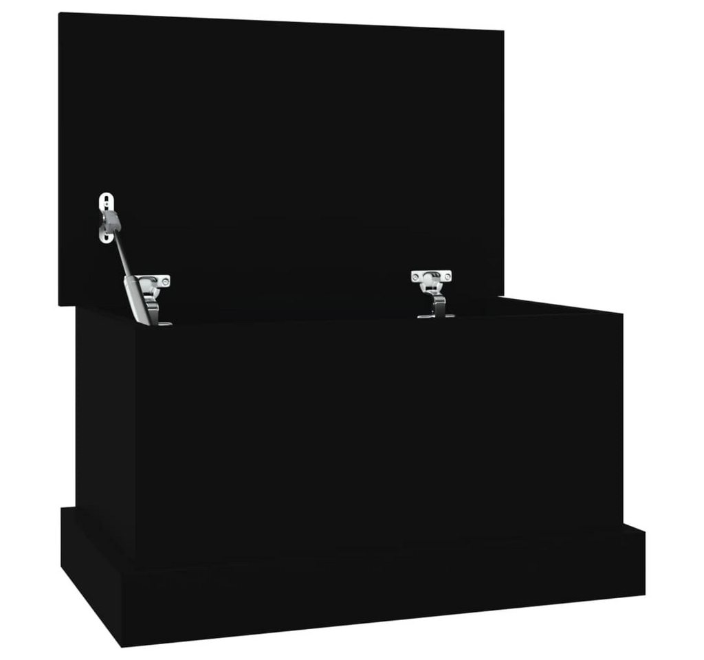 vidaXL Aufbewahrungsbox Truhe Schwarz 50x30x28 cm Holzwerkstoff (1 St) von vidaXL