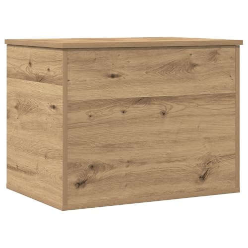 vidaXL Aufbewahrungsbox mit Deckel Artisan Eiche 60x42x46 cm vidaXL Aufbewahrungsbox mit Deckel Artisan Eiche 60x42x46 cm von vidaXL