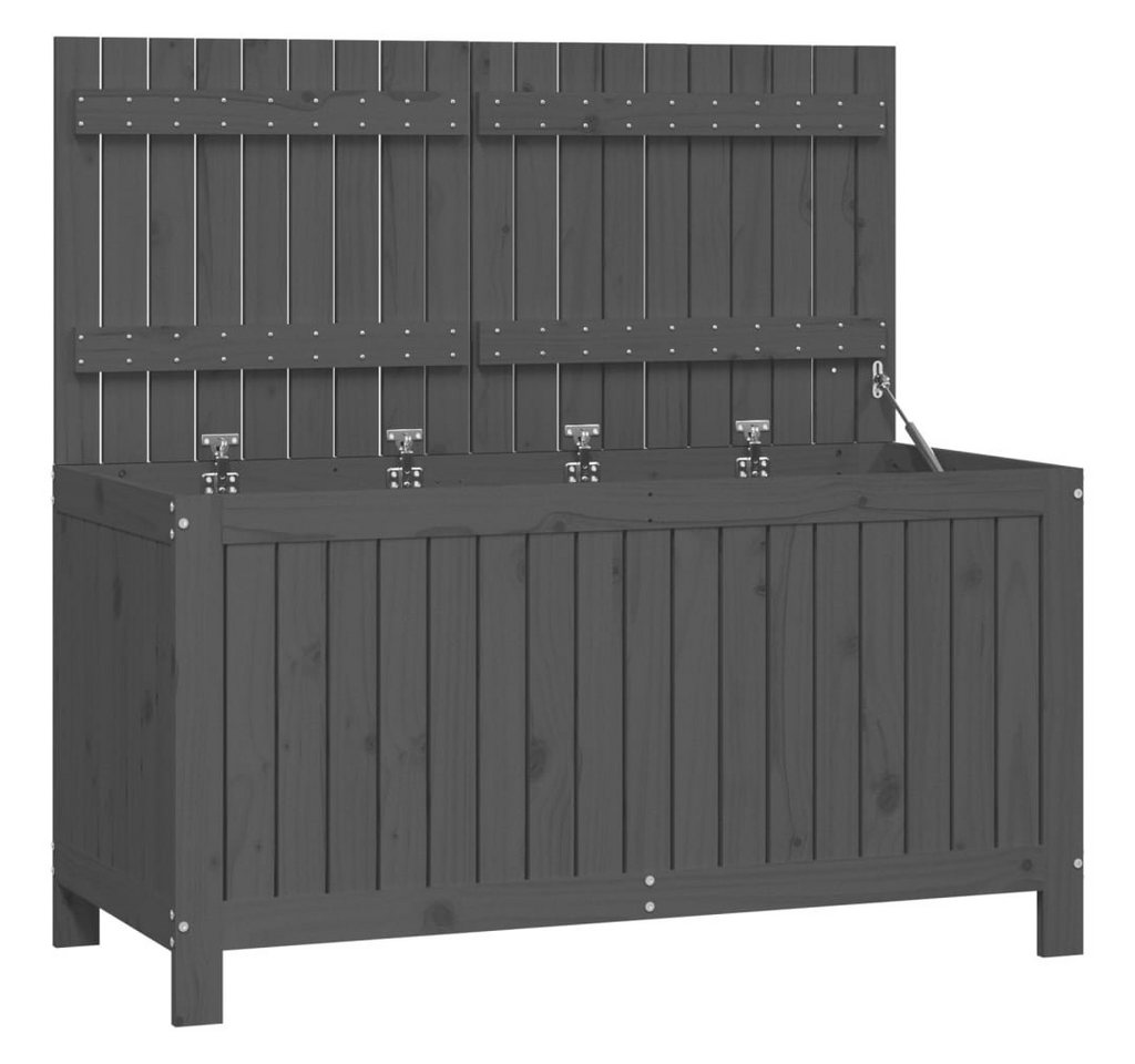 vidaXL Auflagenbox Gartentruhe Kissenbox Kissentruhe Auflagenbox Holztruhe Grau 121x55x64 vidaXL Auflagenbox Gartentruhe Kissenbox Kissentruhe Auflagenbox Holztruhe Grau 121x55x64 von vidaXL