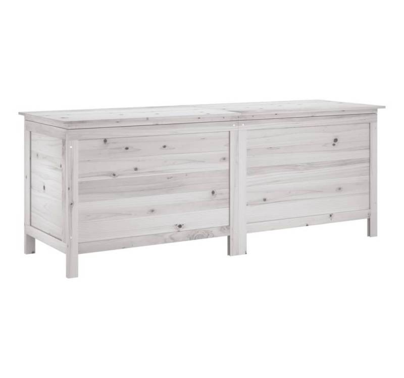 vidaXL Auflagenbox Gartentruhe Kissenbox Kissentruhe Auflagenbox Weiß 150x50x56,5 cm Holz von vidaXL