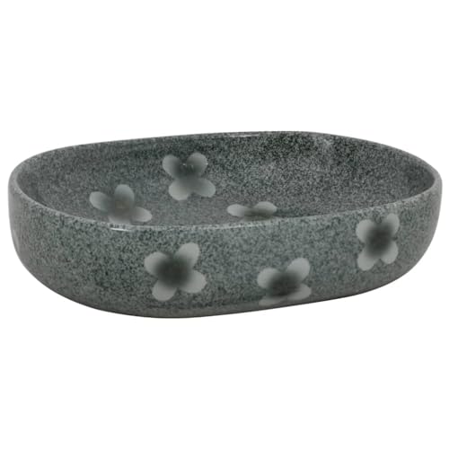 vidaXL Aufsatzwaschbecken, Oval Waschbecken mit Muster, Handgefertigt Waschtisch Waschschale für Badezimmer, Handwaschbecken Spülbecken, Blau 59x40x14 cm Keramik vidaXL Aufsatzwaschbecken, Oval Waschbecken mit Muster, Handgefertigt Waschtisch Waschschale für Badezimmer, Handwaschbecken Spülbecken, Blau 59x40x14 cm Keramik von vidaXL