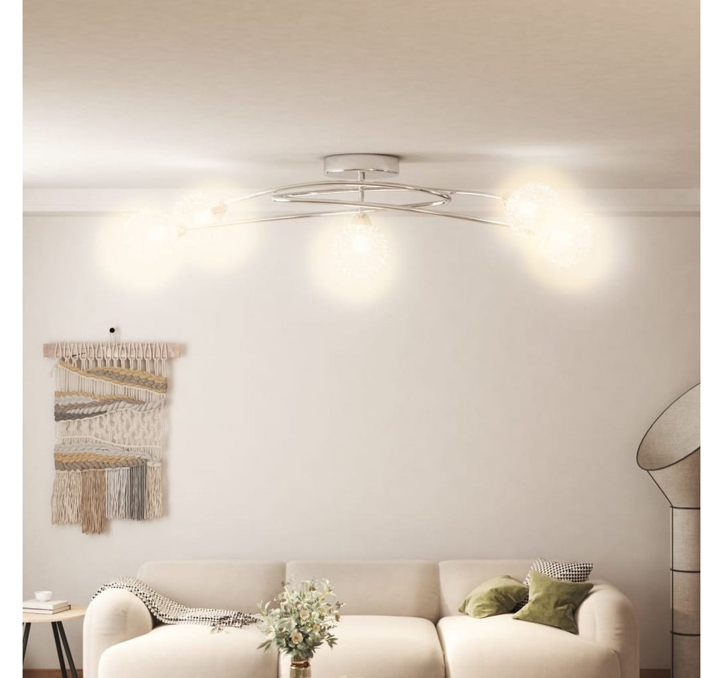 vidaXL Außen-Wandleuchte, Deckenleuchte mit Drahtgeflecht-Schirmen für 5 G9 LED-Leuchten vidaXL Außen-Wandleuchte, Deckenleuchte mit Drahtgeflecht-Schirmen für 5 G9 LED-Leuchten von vidaXL