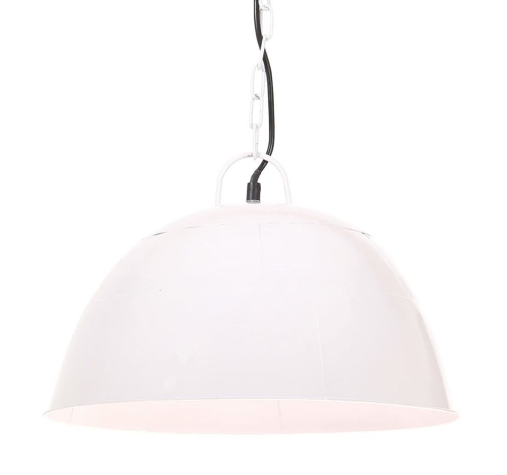 vidaXL Außen-Wandleuchte, Hängelampe Vintage Industriestil 25 W Weiß Rund 41 cm E27 vidaXL Außen-Wandleuchte, Hängelampe Vintage Industriestil 25 W Weiß Rund 41 cm E27 von vidaXL