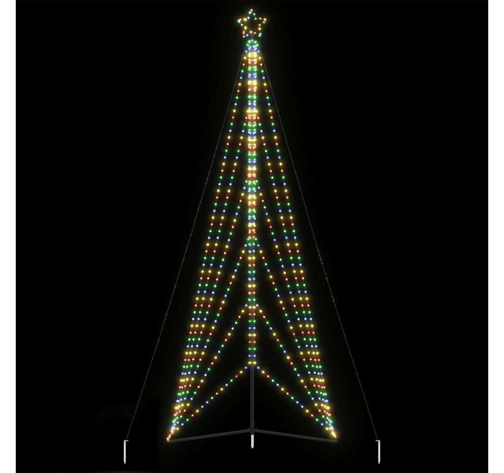 vidaXL Außen-Wandleuchte, LED Weihnachtsbaum 861 LEDs Mehrfarbig 478 cm vidaXL Außen-Wandleuchte, LED Weihnachtsbaum 861 LEDs Mehrfarbig 478 cm von vidaXL