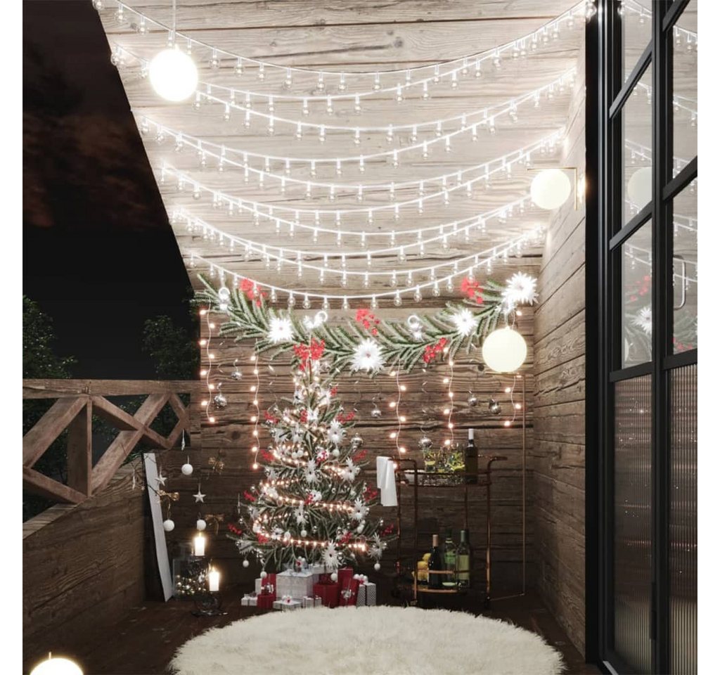 vidaXL Außen-Wandleuchte, Lichterkette Kugeln 40 m 400 LED Kaltweiß 8 Funktionen vidaXL Außen-Wandleuchte, Lichterkette Kugeln 40 m 400 LED Kaltweiß 8 Funktionen von vidaXL