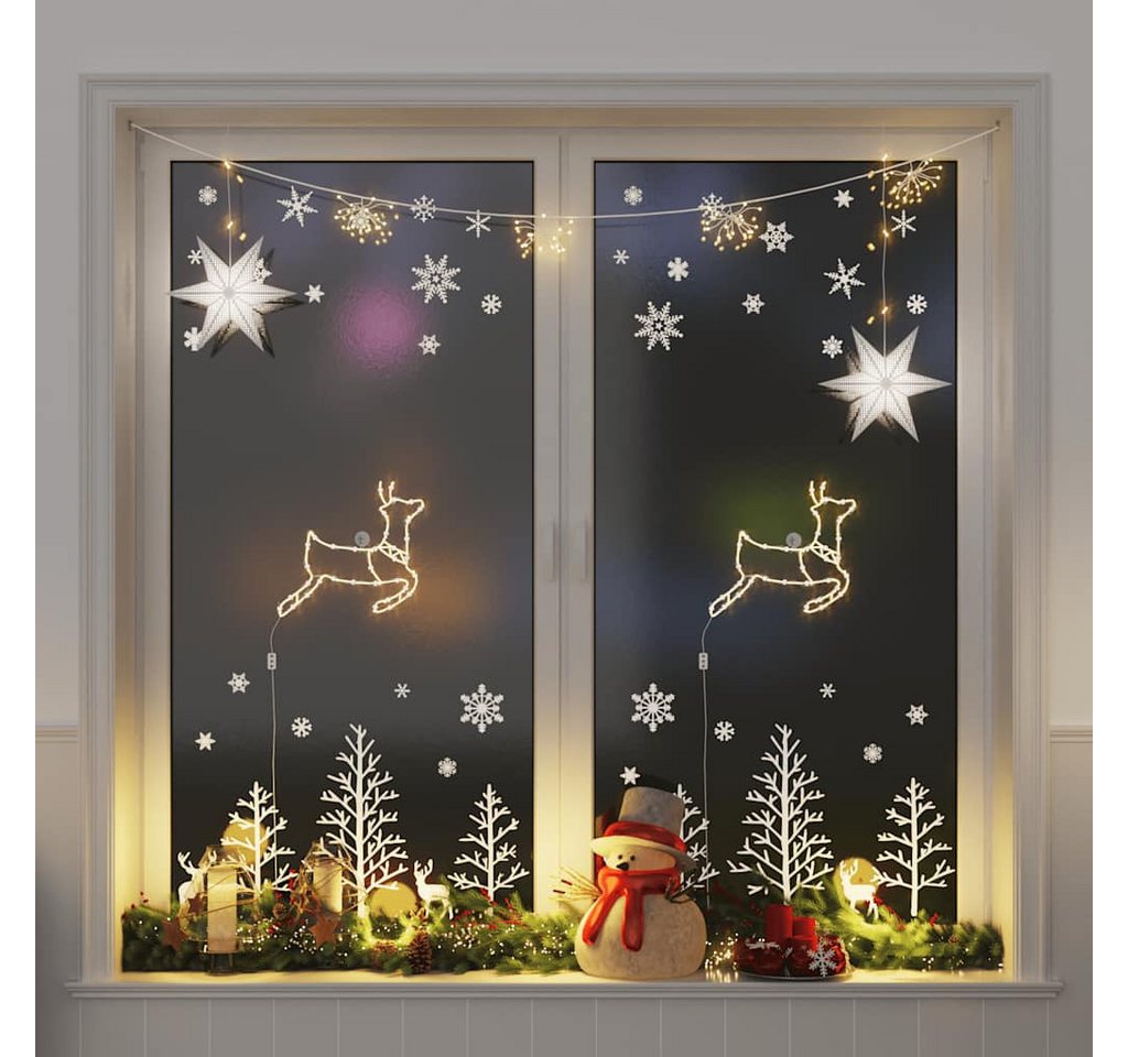 vidaXL Außen-Wandleuchte, Weihnachtsbeleuchtung Rentier-Silhouette 2Stk. 35 LEDs Warmweiß vidaXL Außen-Wandleuchte, Weihnachtsbeleuchtung Rentier-Silhouette 2Stk. 35 LEDs Warmweiß von vidaXL