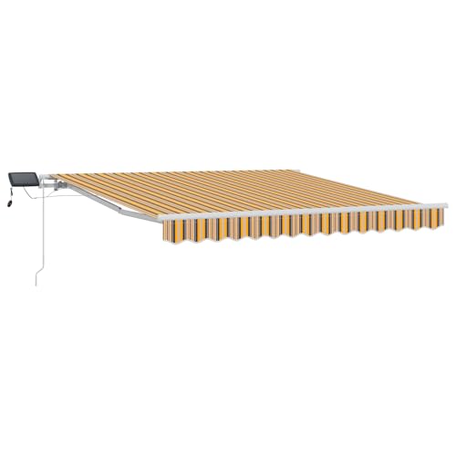 vidaXL Ausziehmarkise für den Garten – Perfekter Schatten für Deine Terrasse, deinen Balkon oder Deine Veranda von vidaXL