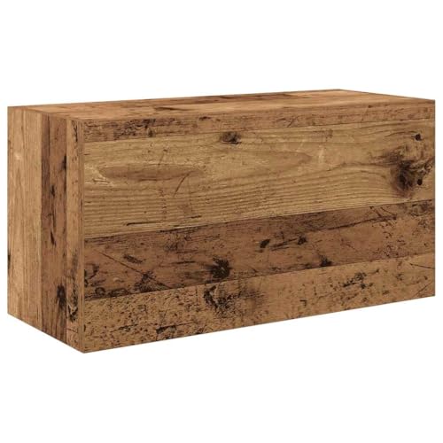 vidaXL Bad-Wandschrank Altholz-Optik 60x25x30 cm Holzwerkstoff, Bad-Hängeschrank, Hängeschrank Badezimmer, Wand-Badschrank, Hängeschrank Bad vidaXL Bad-Wandschrank Altholz-Optik 60x25x30 cm Holzwerkstoff, Bad-Hängeschrank, Hängeschrank Badezimmer, Wand-Badschrank, Hängeschrank Bad von vidaXL