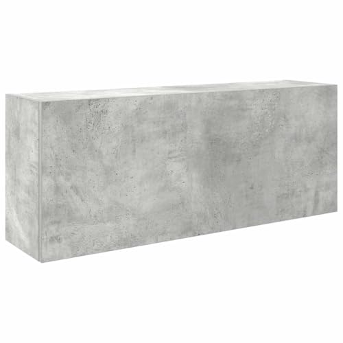 vidaXL Bad-Wandschrank Betongrau 100x25x40 cm Holzwerkstoff, Bad-Hängeschrank, Hängeschrank Badezimmer, Wand-Badschrank, Hängeschrank Bad vidaXL Bad-Wandschrank Betongrau 100x25x40 cm Holzwerkstoff, Bad-Hängeschrank, Hängeschrank Badezimmer, Wand-Badschrank, Hängeschrank Bad von vidaXL