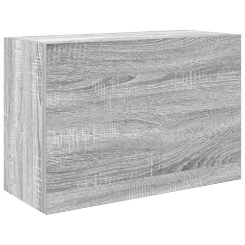 vidaXL Bad-Wandschrank Grau Sonoma 60x25x40 cm Holzwerkstoff, Bad-Hängeschrank, Hängeschrank Badezimmer, Wand-Badschrank, Hängeschrank Bad vidaXL Bad-Wandschrank Grau Sonoma 60x25x40 cm Holzwerkstoff, Bad-Hängeschrank, Hängeschrank Badezimmer, Wand-Badschrank, Hängeschrank Bad von vidaXL